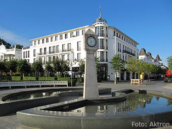 Das Ostseebad Binz (Quelle: Wikipedia, Foto: Aktron)