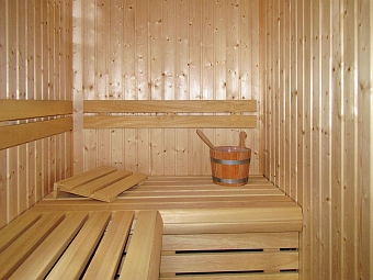 Sauna im Saunahaus