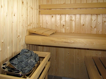 Sauna im Saunahaus